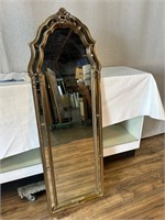 Gilt Rococo Style Wall Mirror