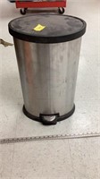 Trash can approx 22” tall