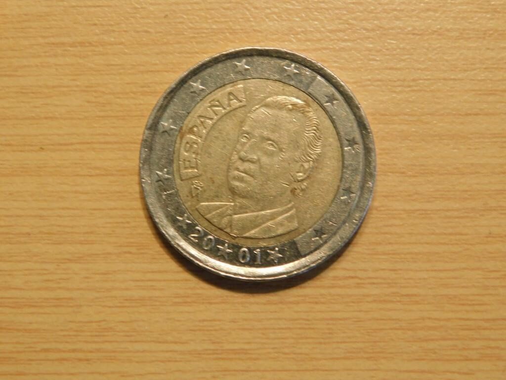 Pièce 2 euro ,2001 Espagne
