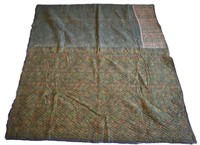 Homemade Green Quilt