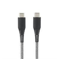 Onn 6' Braided USB-C Cable, Black A114