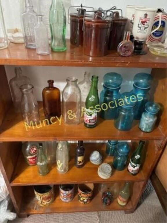 Vintage Bottles and Tins