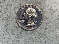 1964 Washington quarter proof