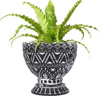8 Ceramic Planter  Drainage Hole  Trophy Cup