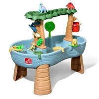 Step2 Dino Gray Plastic Water Table  13-piece