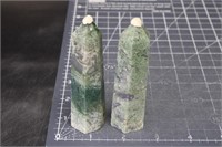 2, Moss Agate Towers, 5oz