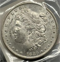 1880 Morgan Silver Dollar (90% Silver)