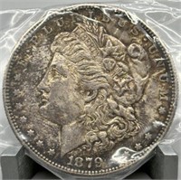 1879 S Morgan Silver Dollar (90% Silver)