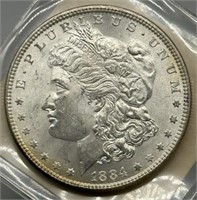 1884 Morgan Silver Dollar (90% Silver)
