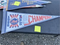 1986 Mets Championship Pennant