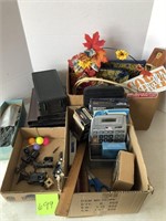 Jackpot-office supplies, cassette holders, misc