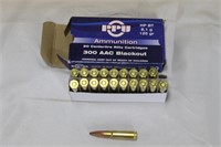 20 Rds PPU 300 Blackout HP