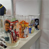 4 Star Wars Burger King Collection Vintage Glasses