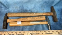 (3) Upholstery Hammers