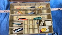 Magnum Tackle Box w/Vintage Spinners & Lures