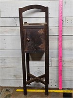 Antique smoker's cabinet