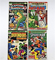 (4) VINTAGE MARVEL COMIC BOOKS