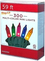 Holiday Time 300 Multi-Color Lights