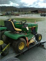 JD riding mower