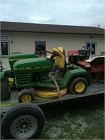 JD riding mower