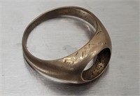 10k gold ring - no stone