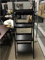 Black Shelf Ladder Bookcase $90 Retail *see desc