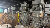 4 temporary industrial lights