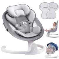 Bluetooth Baby Swing  Compact  3-Seat  5-Speed