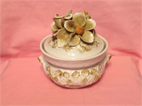 Vintage G H Mc Donald Floral Bowl