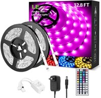 LE LED Strip Lights Kit, 32.8ft Dimmable RGB LED