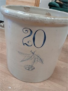 20 gallon red wing crock great shape
