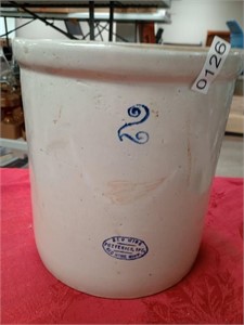 2 gallon red wing crock great shape