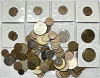 Large Lot of Misc Foreign Coins