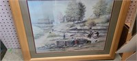 Fred Thrasher-the Town Spring-- Signed & Numbered-