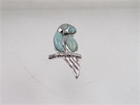 925 Bird on Branch Pendant