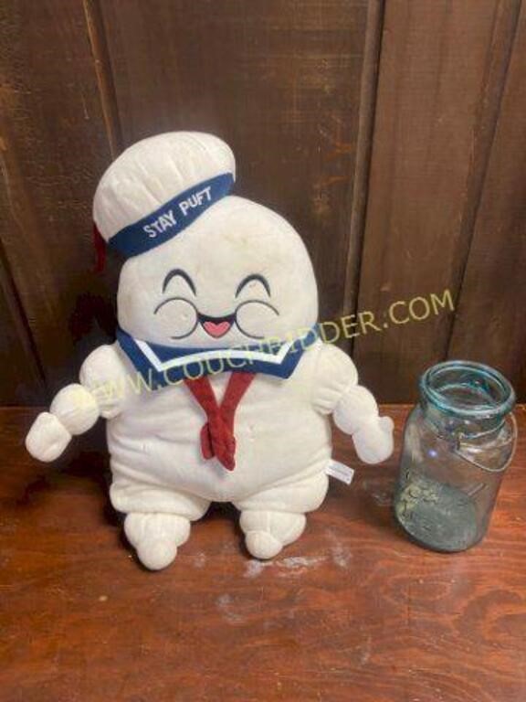 Ghostbusters Stay Puft Marshmallow HugMe Plush