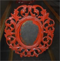 Spelter Fancy Frame w/ Stand - Painted