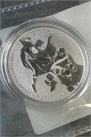 2016 Canada Fine Silver Batman VS Superman $20