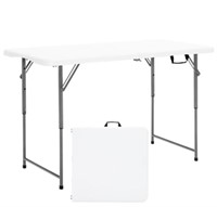 Costway 47.5'' Height Adjustable Folding Table