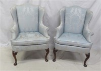 Pair of Hickory Chair Wing Chairs