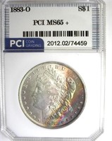1883-O Morgan PCI MS65+ Great Color