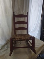 Antique Child's Chair & Rocker