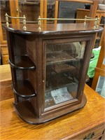 Vintage small display cabinet