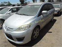 2009 Mazda Mazda5 JM1CR293790351920 Silver