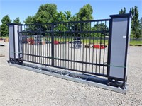 Electric Double Swing Driveway Gate