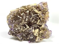 Fluorite- Double Terminated Calcite