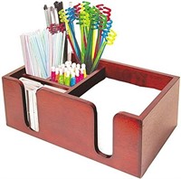 Rectangular Wood Bar Caddy