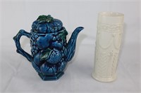 Inarco + Wedgewood Pottery Pitcher + Vase