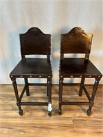Patagonia Reproduction Spanish Colonial Bar Chairs