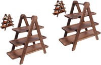 Zerodeko Wooden Kitchen Rack 2pcs